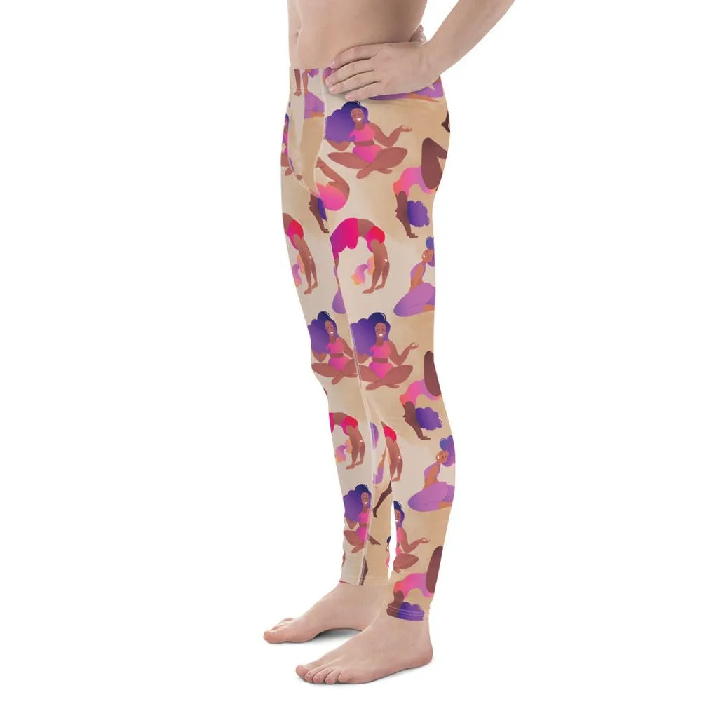 Yoga Poses Men's Leggings