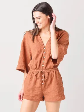     Z SUPPLY  Women's Zephyr Gauze Romper    