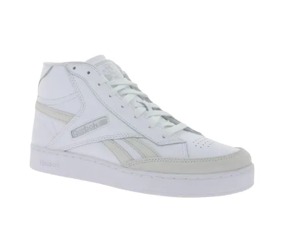 Zapatillas Reebok Club C Form Hi Top Mujer y Hombre Zapatos Retro de Cuero Genuino FZ6030 Blanco