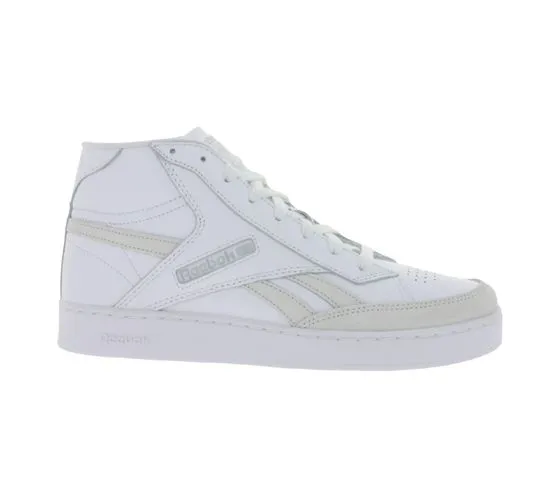 Zapatillas Reebok Club C Form Hi Top Mujer y Hombre Zapatos Retro de Cuero Genuino FZ6030 Blanco