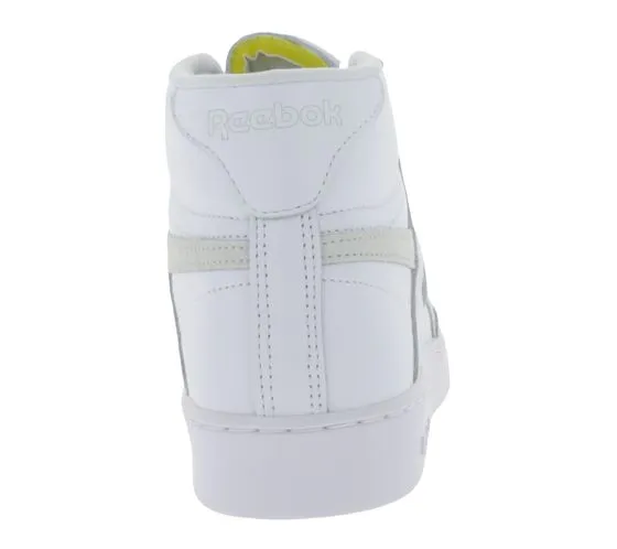 Zapatillas Reebok Club C Form Hi Top Mujer y Hombre Zapatos Retro de Cuero Genuino FZ6030 Blanco