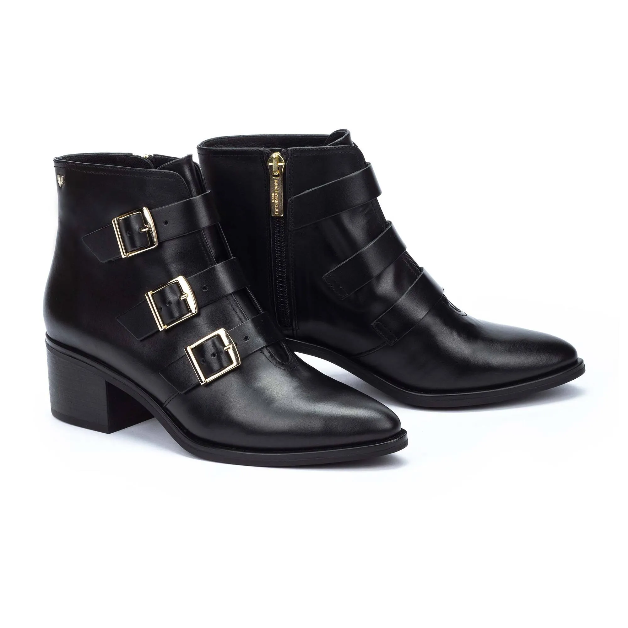 ZINNIA Ankle boot with buckles