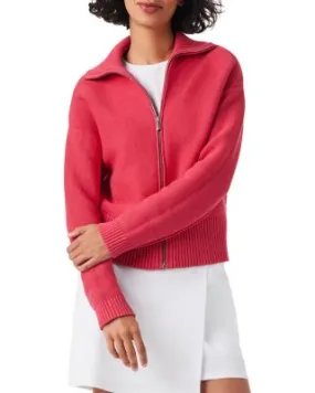 Zip Front Sweater Jacket