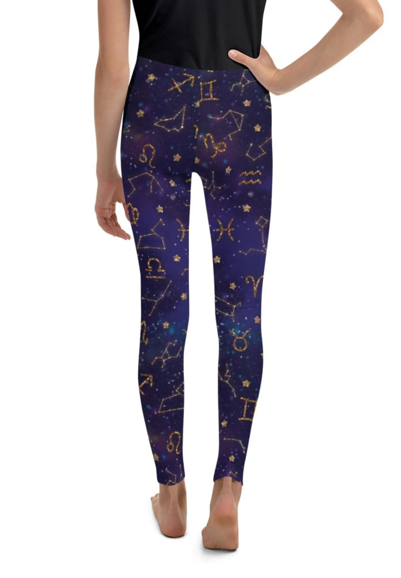 Zodiac Signs Youth Leggings