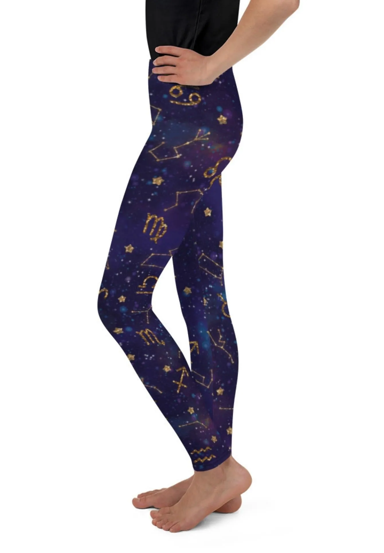 Zodiac Signs Youth Leggings