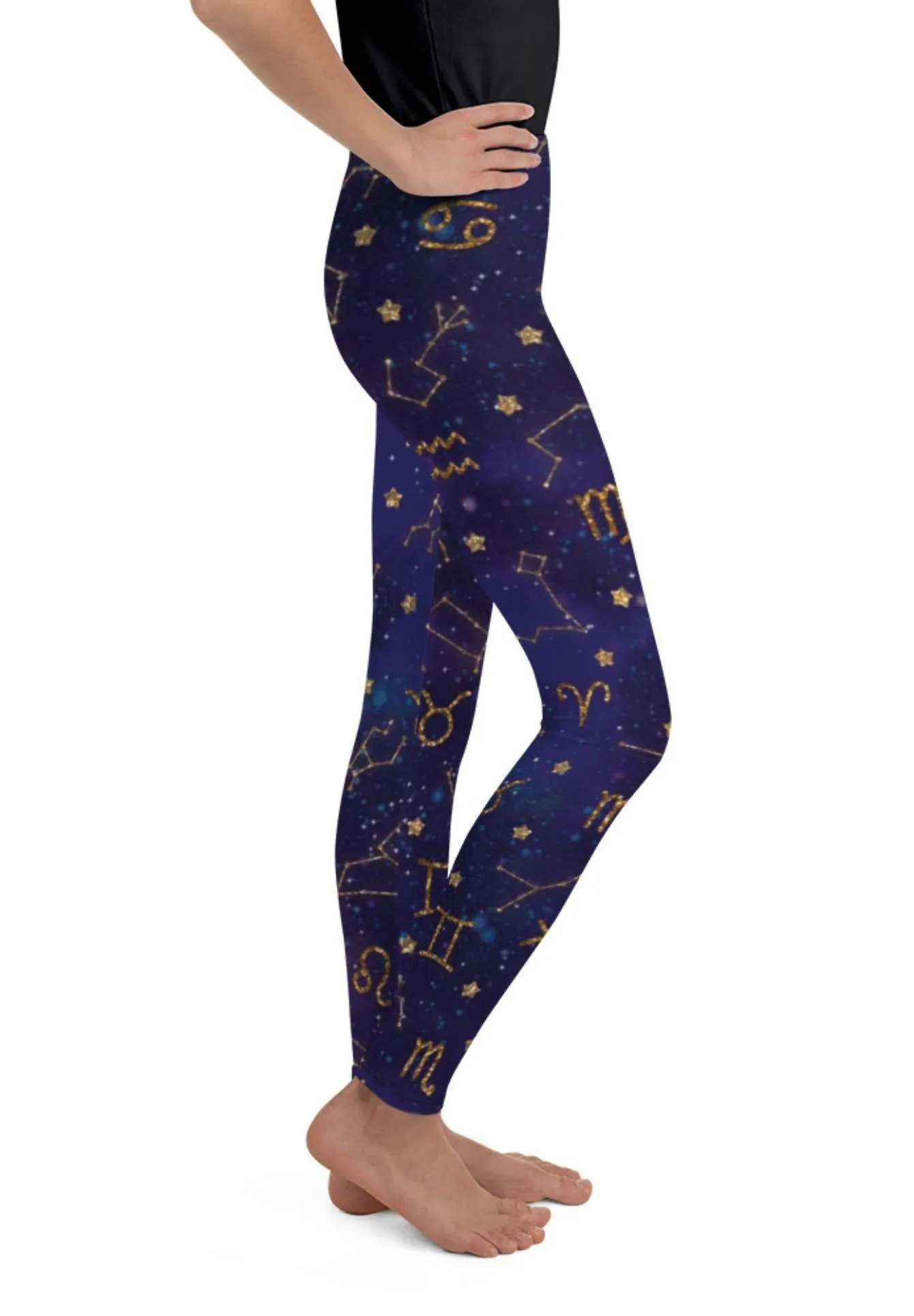 Zodiac Signs Youth Leggings