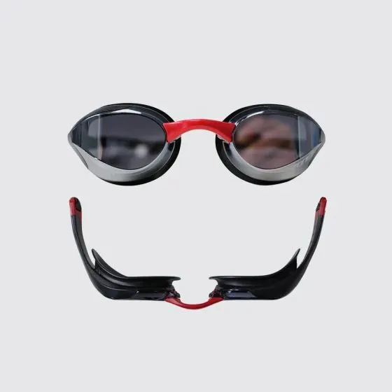 Zone 3 Volare Streamline Racing Swim Goggles - Black/Red