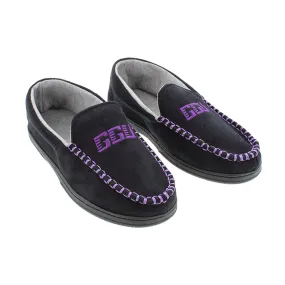 Zoozatz Men's Black GCU Moccasin Slipper